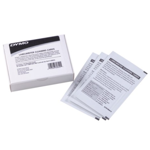Dymo Print Head Cleaning Kit (10 Cards) - Genuine