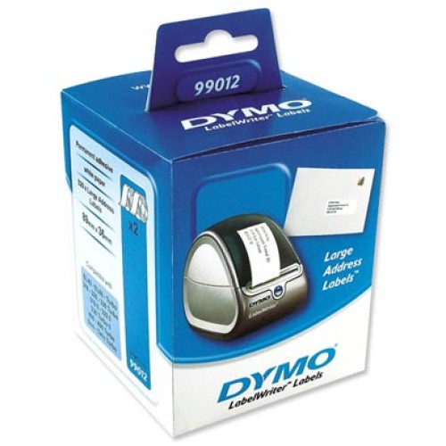 Dymo S0722400 36mm x 89mm 260 x 2 Large Address Labels SD99012 - Genuine Dymo S0722400 36mm x 89mm 260 x 2 Large Address Labels SD99012 - Genuine