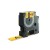 Dymo 18058 Rhino Heatshrink Labels Black on Yellow 1.5m x 19 mm - Genuine