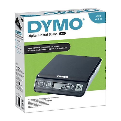 Dymo M2 - S0928990 Digital Postal Scales 2kg Capacity Dymo M2 - S0928990 Digital Postal Scales 2kg Capacity
