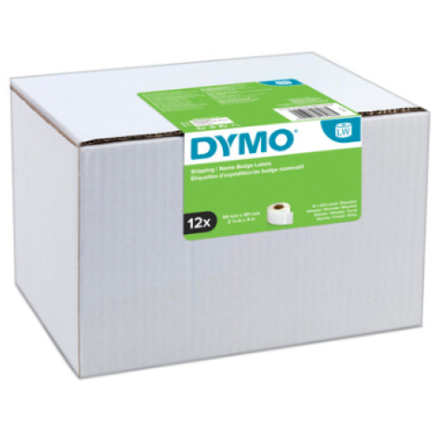 12-Pack Dymo S0722420 - SD99014 - 300 Labels 101mm x 54mm - Genuine