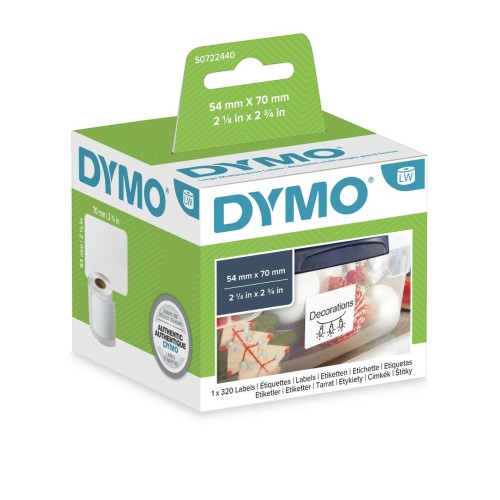 Dymo S0722440 - SD99015 - 320 Labels 54mm x 70mm - Genuine Dymo S0722440 - SD99015 - 320 Labels 54mm x 70mm - Genuine