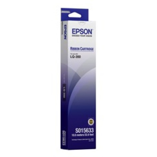 Epson LQ-350 Black Fabric Ribbon Cartridge - Genuine Epson LQ-350 Black Fabric Ribbon Cartridge - Genuine