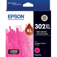 Epson 302XL - C13T01Y392 Magenta Ink 650 Pages - Genuine