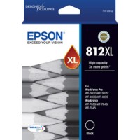 Epson 812XL - C13T05E192 Black Ink 1,100 Pages - Genuine