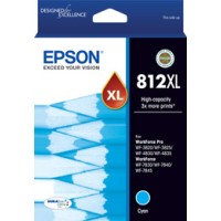 Epson 812XL - C13T05E292 Cyan Ink 1,100 Pages- Genuine