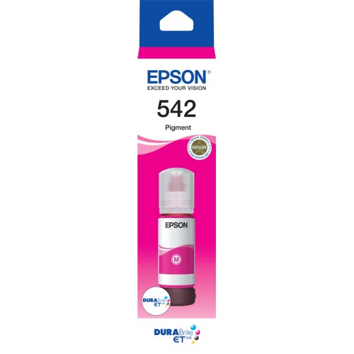 Epson T542 - C13T06A392 Magenta Eco Tank Ink 6000 Pages - Genuine Epson T542 - C13T06A392 Magenta Eco Tank Ink 6000 Pages - Genuine