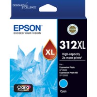 Epson 312XL - C13T183292 Cyan Ink 830 Pages - Genuine