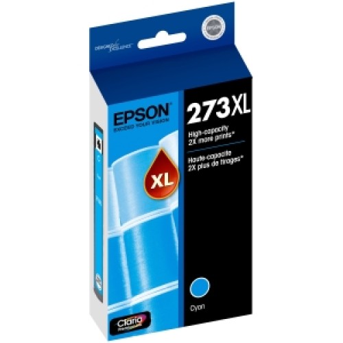 Epson 273XL - C13T275292 Cyan Hi-Yield Ink 650 Pages - Genuine Epson 273XL - C13T275292 Cyan Hi-Yield Ink 650 Pages - Genuine