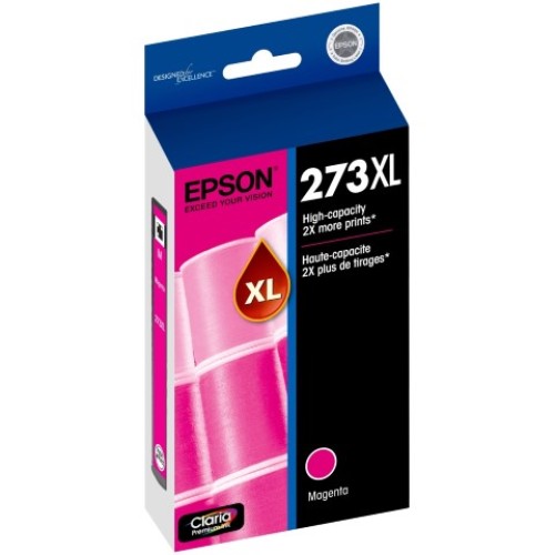 Epson 273XL - C13T275392 Magenta Hi-Yield Ink 650 Pages - Genuine Epson 273XL - C13T275392 Magenta Hi-Yield Ink 650 Pages - Genuine