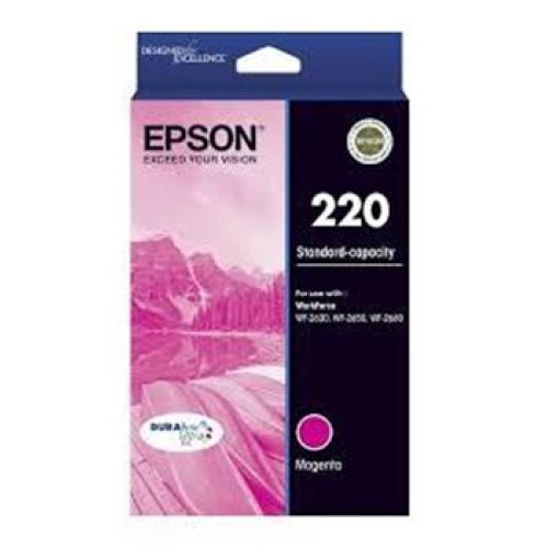 Epson 220 - C13T293392 Magenta Ink Cartridge 165 Pages - Genuine Epson 220 - C13T293392 Magenta Ink Cartridge 165 Pages - Genuine
