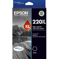 Epson 220XL - C13T294192 Black Ink Cartridge 500 Pages - Genuine Epson 220XL - C13T294192 Black Ink Cartridge 500 Pages - Genuine
