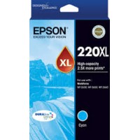 Epson 220XL - C13T294292 Cyan Ink Cartridge 450 Pages - Genuine Epson 220XL - C13T294292 Cyan Ink Cartridge 450 Pages - Genuine