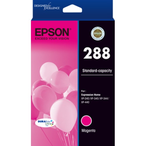 Epson 288 - C13T305392 Magenta Ink 165 Pages - Genuine Epson 288 - C13T305392 Magenta Ink 165 Pages - Genuine