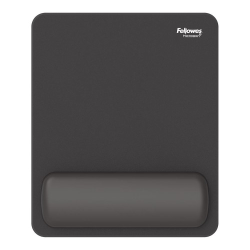 Fellowes Breyta Mouse Pad Wrist Rest Black