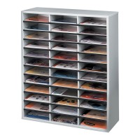 Fellowes Literature Sorter 36 Compartment Grey Fellowes Literature Sorter 36 Compartment Grey