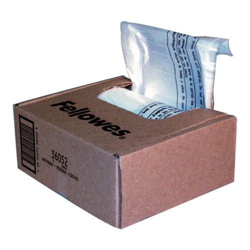 Fellowes Home/SOHO 22-26 L Shredder Wastebags - 100 pack Fellowes Home/SOHO 22-26 L Shredder Wastebags - 100 pack