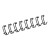 Fellowes Wire Binding Combs Black 12 mm - 100 pack