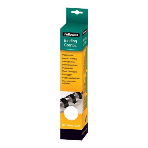 Fellowes Plastic Binding Combs White 10 mm - 25 Pack Fellowes Plastic Binding Combs White 10 mm - 25 Pack