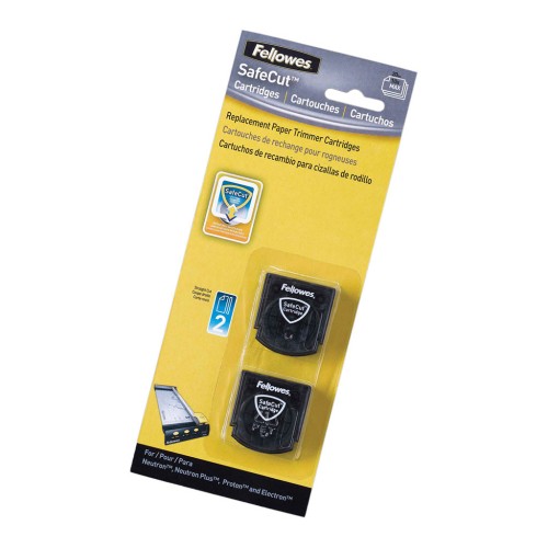 Fellowes Trimmer Straight Rotary Blades Kit 2 pack Fellowes Trimmer Straight Rotary Blades Kit 2 pack