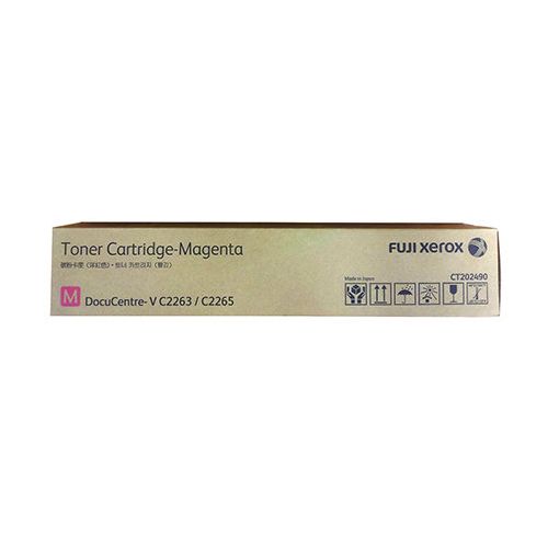 Fuji-Xerox CT202490 Docucentre V-C2265 Magenta Toner - Genuine Fuji-Xerox CT202490 Docucentre V-C2265 Magenta Toner - Genuine