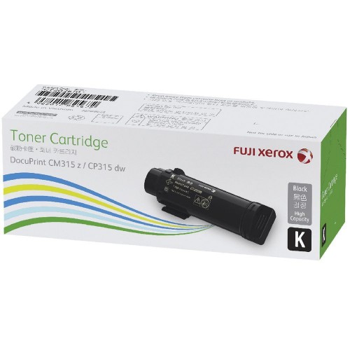 Fuji Xerox CT202610 Hi-Yield Black Toner - CM315 CP315 - Genuine