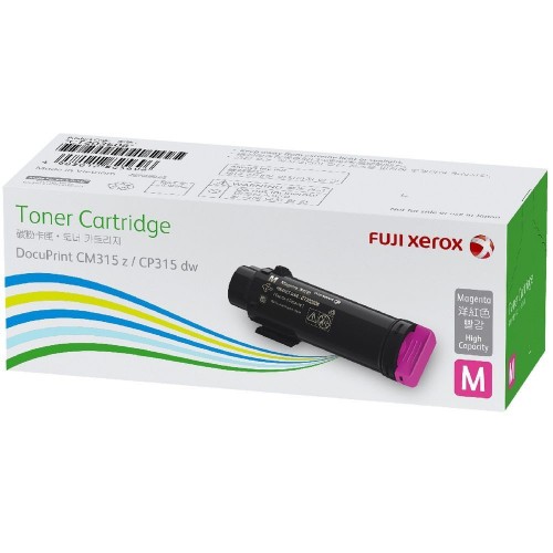 Fuji Xerox CT202612 Hi-Yield Magenta Toner - CM315 CP315 - Genuine Fuji Xerox CT202612 Hi-Yield Magenta Toner - CM315 CP315 - Genuine