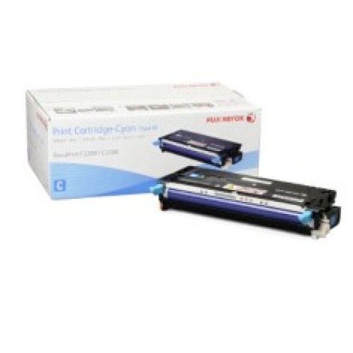 Fuji Xerox CT350675 Cyan Hi-Yield Toner - C2200 C3300 - Genuine