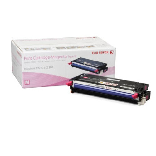 Fuji Xerox CT350676 Magenta Hi-Yield Toner - C2200 C3300 - Genuine Fuji Xerox CT350676 Magenta Hi-Yield Toner - C2200 C3300 - Genuine