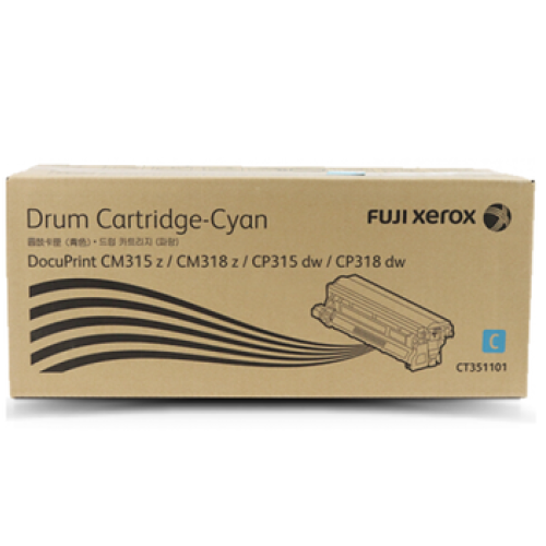 Fuji Xerox CT351101 Cyan Drum - CP315 CM315 - Genuine