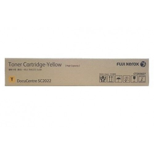Fuji Xerox CT203027 Yellow Toner 14,400 Pages - Genuine Fuji Xerox CT203027 Yellow Toner 14,400 Pages - Genuine