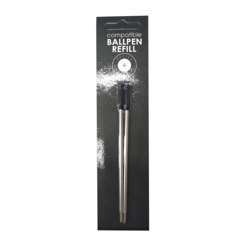2-Pack Black Ballpoint Refill 117mm (for Cross Pens) 2-Pack Black Ballpoint Refill 117mm (for Cross Pens)