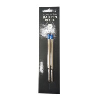 2-Pack Blue Ballpoint Refill 98mm (For Parker Pens)