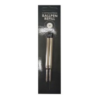 2-Pack Black Ballpoint Refill 98mm (For Parker Pens)