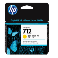 HP 712 - 3ED79A Yellow Designjet Ink Cartridge 29ml - Genuine HP 712 - 3ED79A Yellow Designjet Ink Cartridge 29ml - Genuine