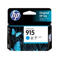 HP 915 - 3YM15AA Cyan Ink Cartridge 315 Pages - Genuine HP 915 - 3YM15AA Cyan Ink Cartridge 315 Pages - Genuine
