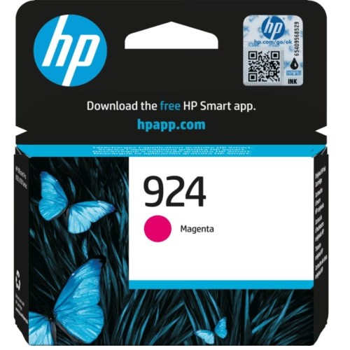 HP 924 - 4K0U4NA Magenta Ink Cartridge 400 Pages - Genuine HP 924 - 4K0U4NA Magenta Ink Cartridge 400 Pages - Genuine