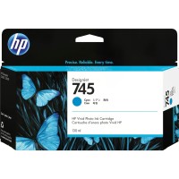 HP 745 - F9J97A DesignJet Yellow Ink Cartridge 130 ml - Genuine