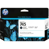 HP 745 - F9J99A DesignJet Matte Black Ink Cartridge 130 ml - Genuine