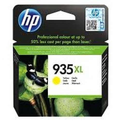 HP 935XL - C2P26AA Yellow Ink Cartridge 825 Pages - Genuine
