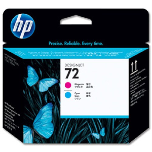 HP 72 - C9383A Designjet Printhead Magenta / Cyan - Genuine HP 72 - C9383A Designjet Printhead Magenta / Cyan - Genuine
