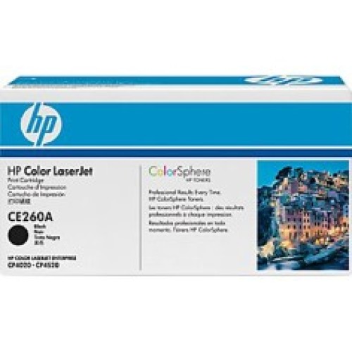 HP 647A - CE260A Black Toner Cartridge 8,500 Pages - Genuine HP 647A - CE260A Black Toner Cartridge 8,500 Pages - Genuine