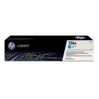 HP 126A - CE311A Cyan Toner Cartridge 1,000 Pages - Genuine