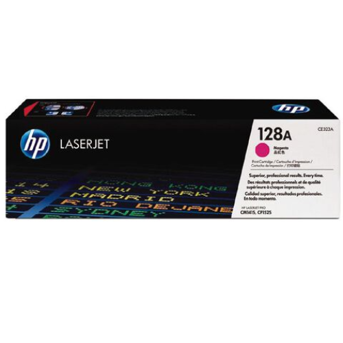HP 128A - CE323A Magenta Toner Cartridge 1,300 pages - Genuine HP 128A - CE323A Magenta Toner Cartridge 1,300 pages - Genuine
