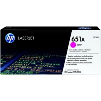 HP 651A - CE343A LaserJet 700 Magenta Toner 16,000 Pages - Genuine