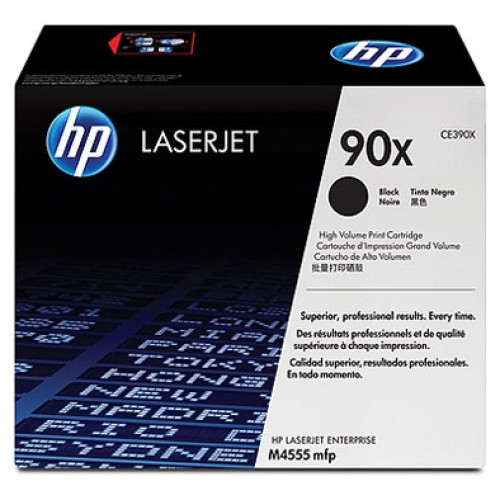 HP 90X - CE390X Toner Cartridge 24,000 Pages - Genuine