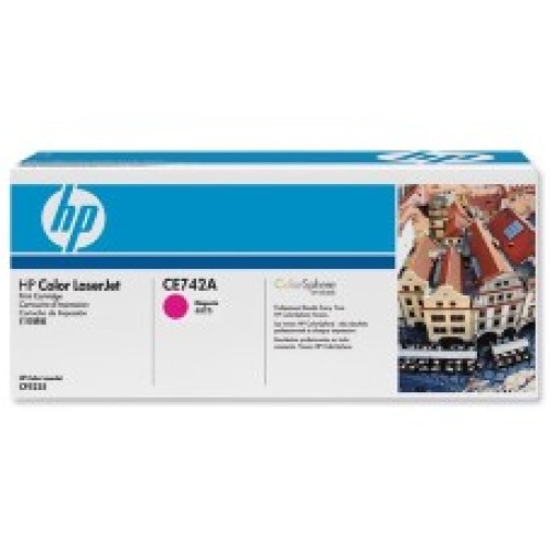 HP 307A - CE743A Magenta Toner Cartridge 7,300 Pages - Genuine HP 307A - CE743A Magenta Toner Cartridge 7,300 Pages - Genuine