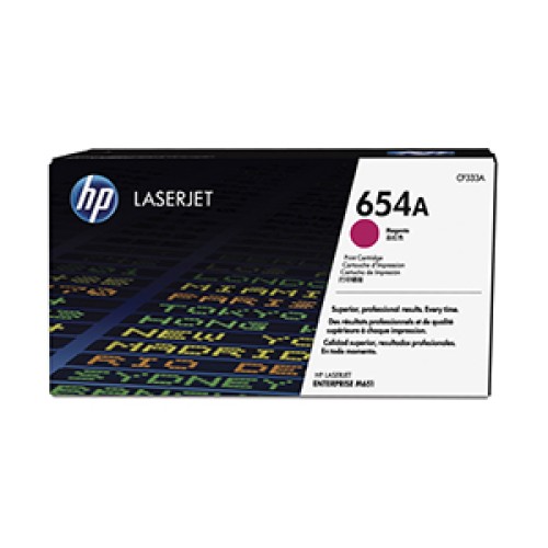 HP 654A Magenta Toner CF333A - LaserJet M651 - Genuine