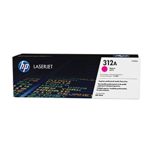 HP 312A - CF383A Magenta Toner Cartridge 2,700 Pages - Genuine HP 312A - CF383A Magenta Toner Cartridge 2,700 Pages - Genuine