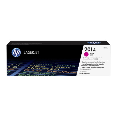 HP 201A - CF403A Magenta Toner 1,400 Pages - Genuine HP 201A - CF403A Magenta Toner 1,400 Pages - Genuine